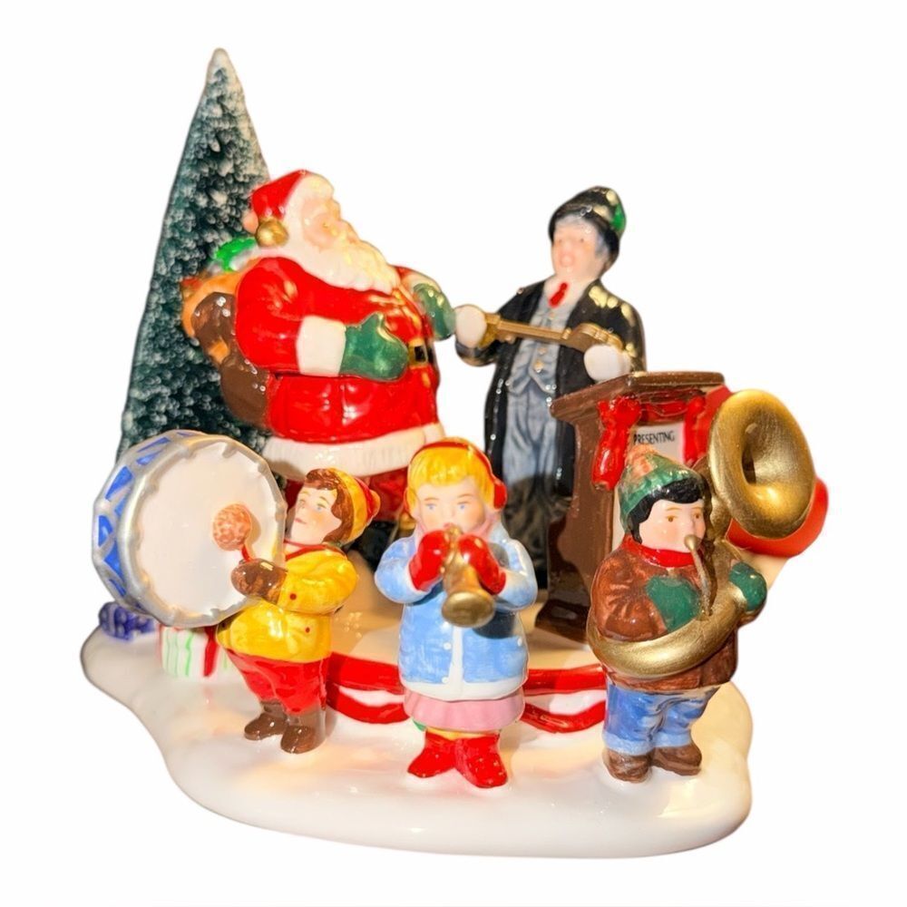 Department 56 Santa Comes to Town 1997 Snow Village 54899 Vintage w/ Box